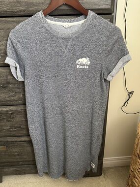 Roots Gray Marled Crewneck Sweatshirt